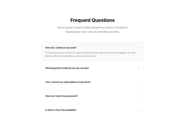 faqs 1
